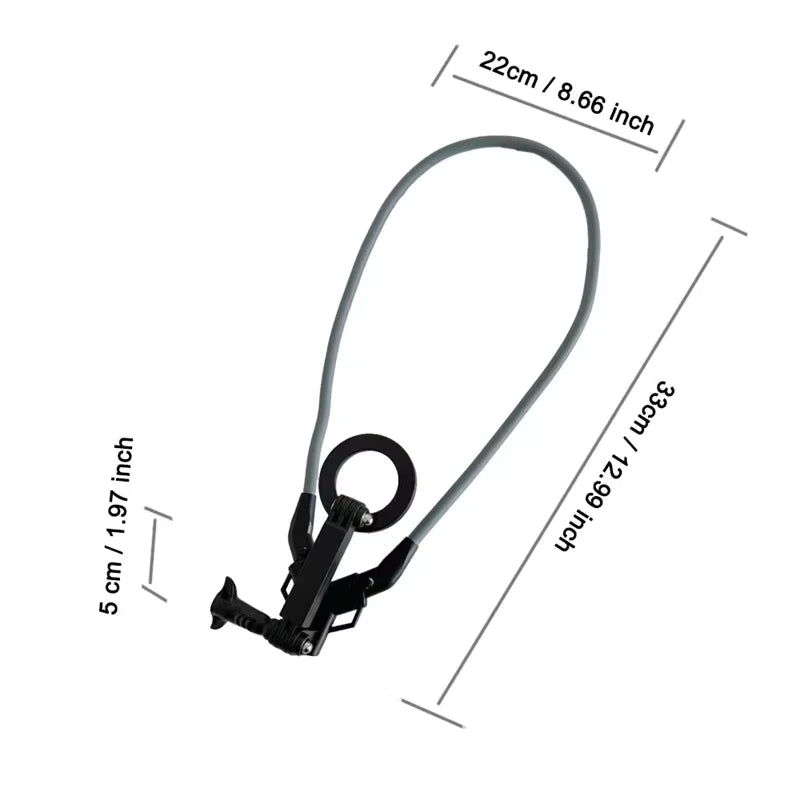 support de téléphone magSafe pour le cou