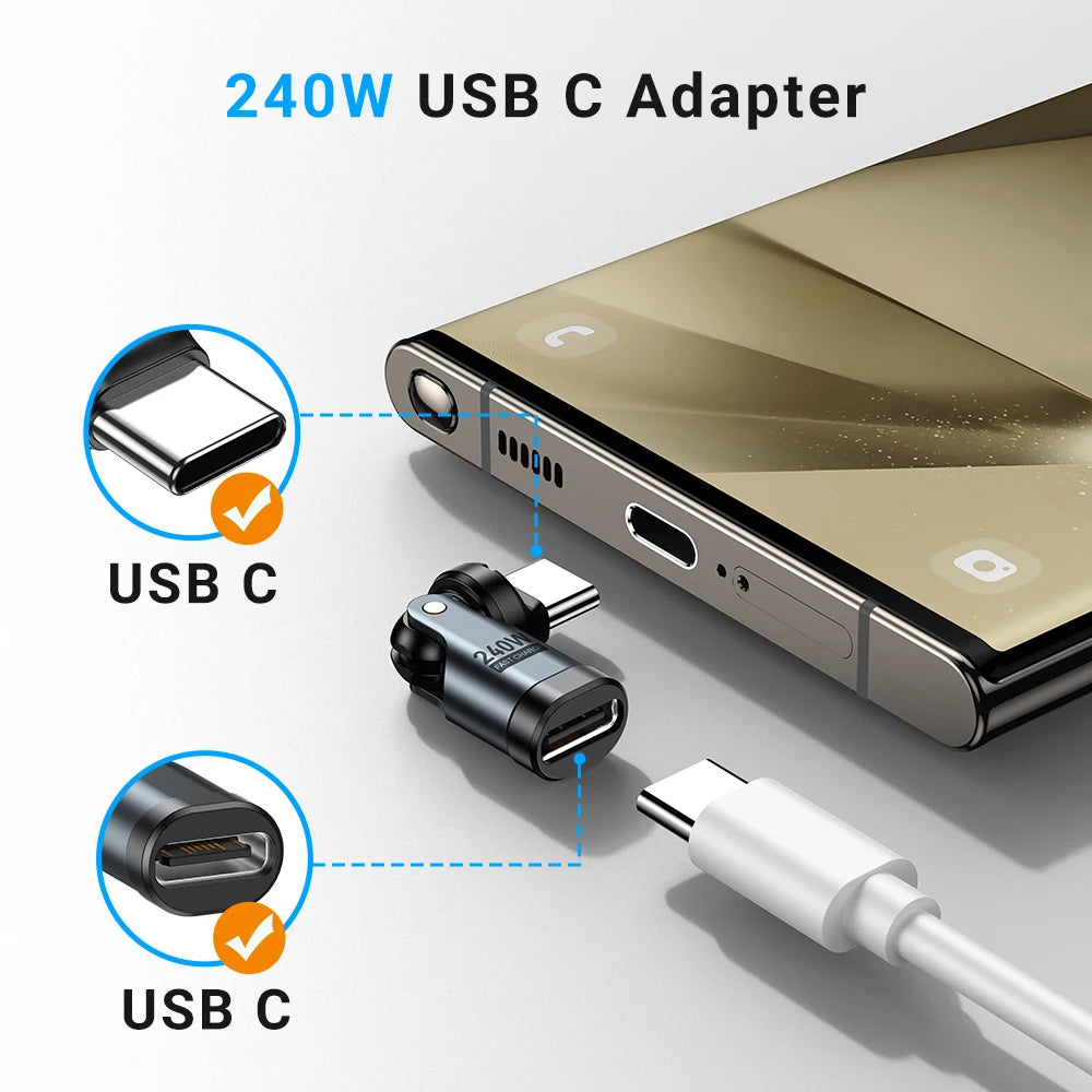 Adapter TypeC Rotation