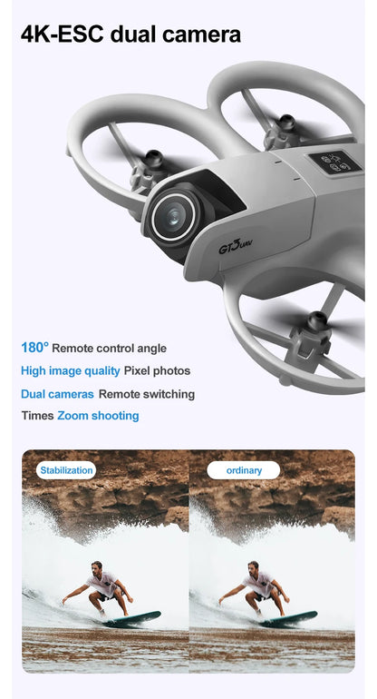 Drone 8K professionelle photographie aerienne