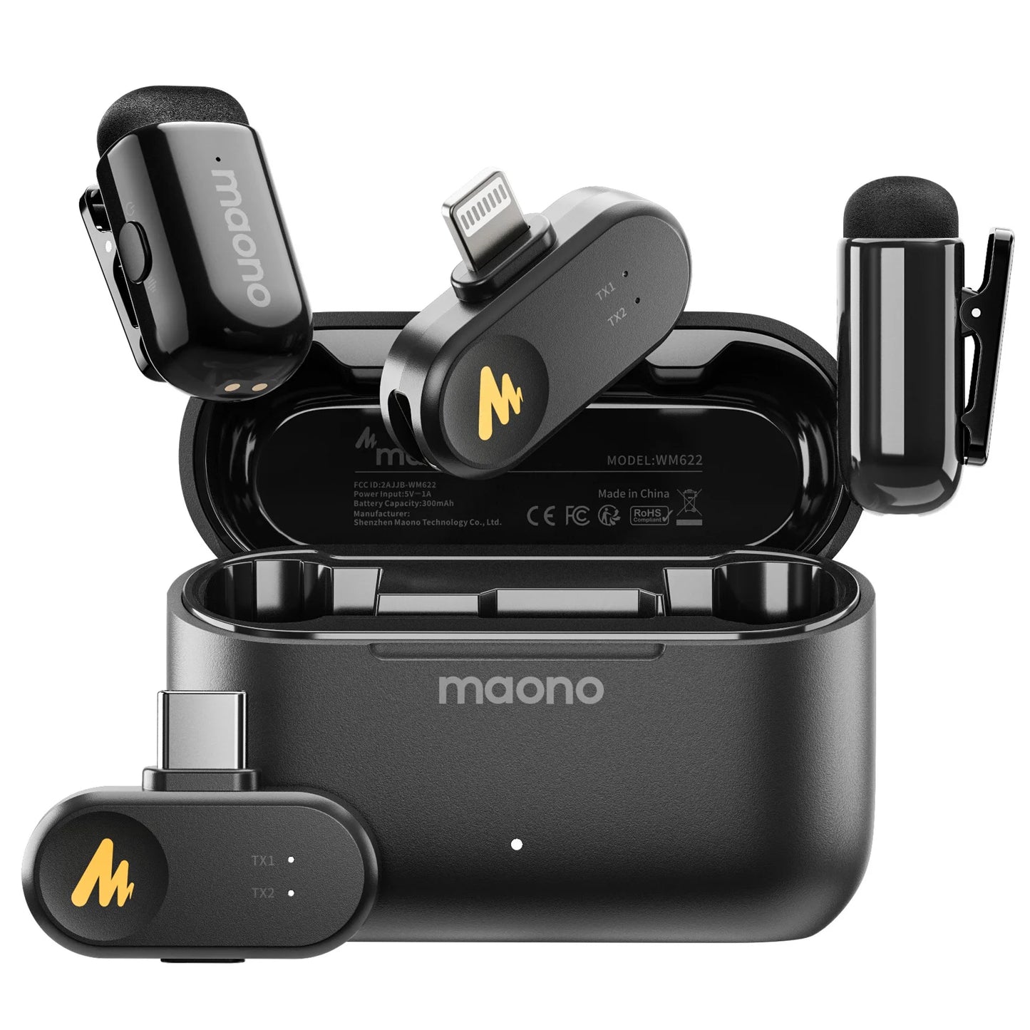 Microphone sans fil pour portable