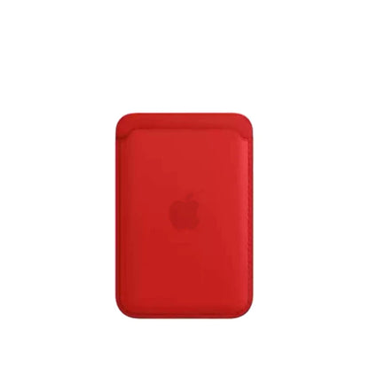 Porte-cartes Magnétique en Cuir pour iPhone 12 à 17 & Samsung S24/S25