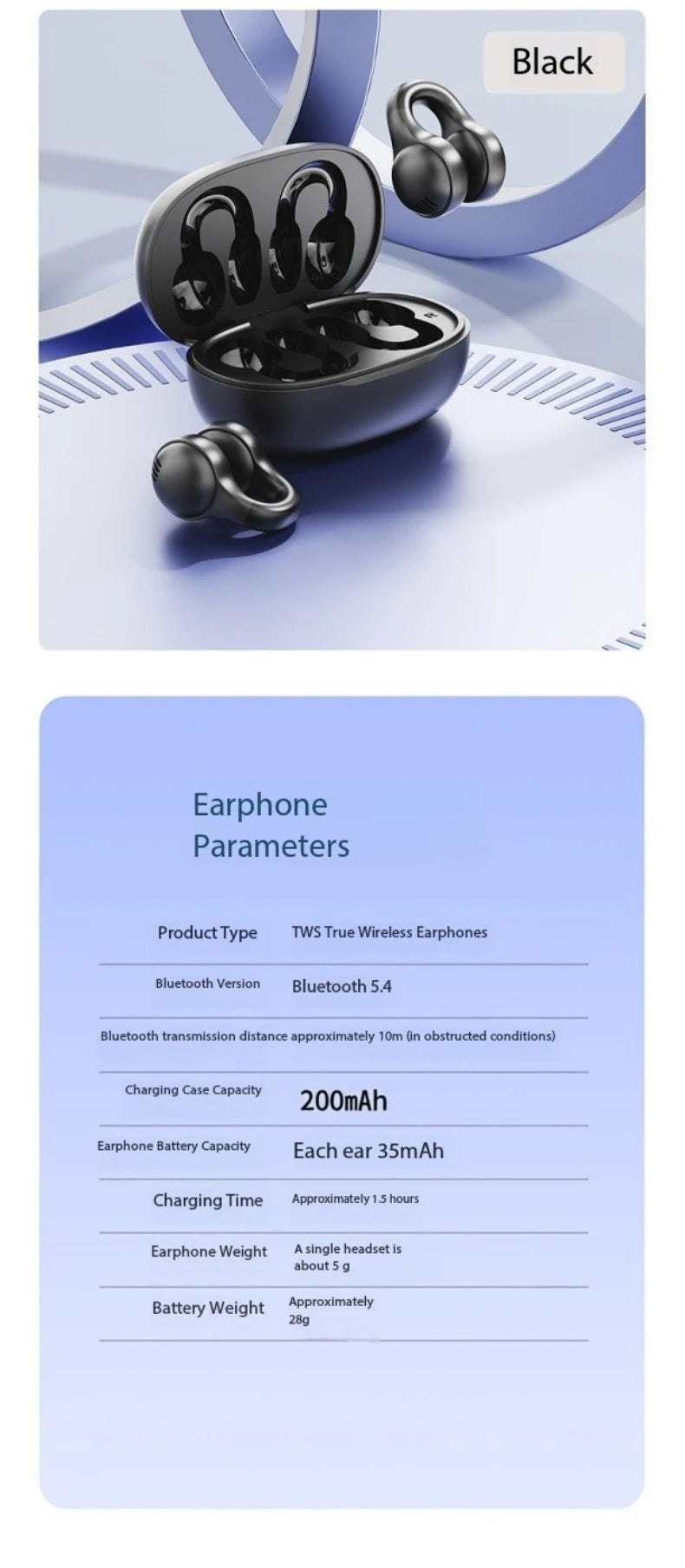 Casque bluetooth sans fil