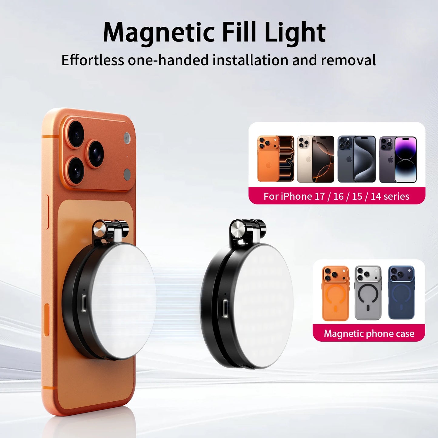 Anneau magnétique lumineux