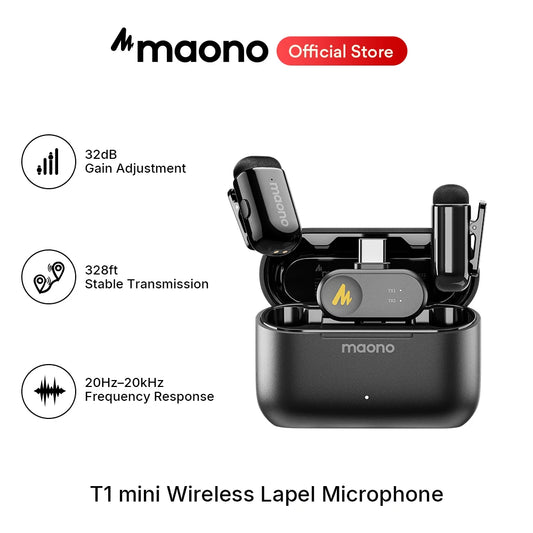 Microphone sans fil pour portable